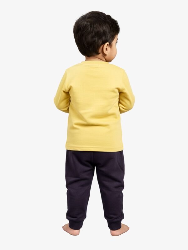 Funny Bear 100% Pure Cotton Long Sleeves Baby Boy Clothing Sets Dinosaur & Text Print