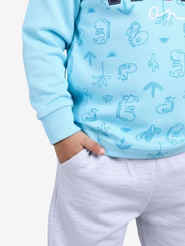 Funny Bear 100% Pure Cotton Full Sleeves Baby Girl Outfit Sets Text Print