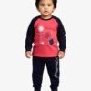 Tiny Style (B2C) (38) Funny Bear 100% Pure Cotton Full Sleeves Printed Baby Boy Clothing Sets