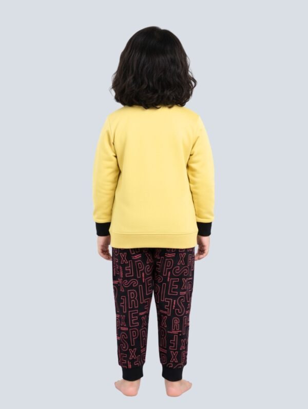 Funny Bear 100% Pure Cotton Printed Long Sleeves Baby Girl T shirt Pant Set