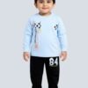Funny Bear 100% Pure Cotton Full Sleeve Cute Baby Boy Clothing Sets Printed