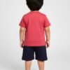 Funny Bear 100% Pure Cotton Half Sleeves Boys Shorts and T shirt Set Printed