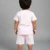 Funny Bear 100% Pure Cotton Half Sleeves Boys T shirt and Shorts Printed