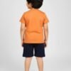 Funny Bear 100% Pure Cotton Half Sleeves Boys Half Pant and T-shirt Set Printed