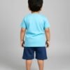Funny Bear 100% Pure Cotton Half Sleeves Boys Shorts and Tee Shirts Set Printed