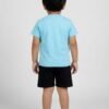 Tiny Style (B2C) - 2025-11-28T114426.786 Funny Bear 100% Pure Cotton Half Sleeves Baby Boy T shirt Shorts Set Printed